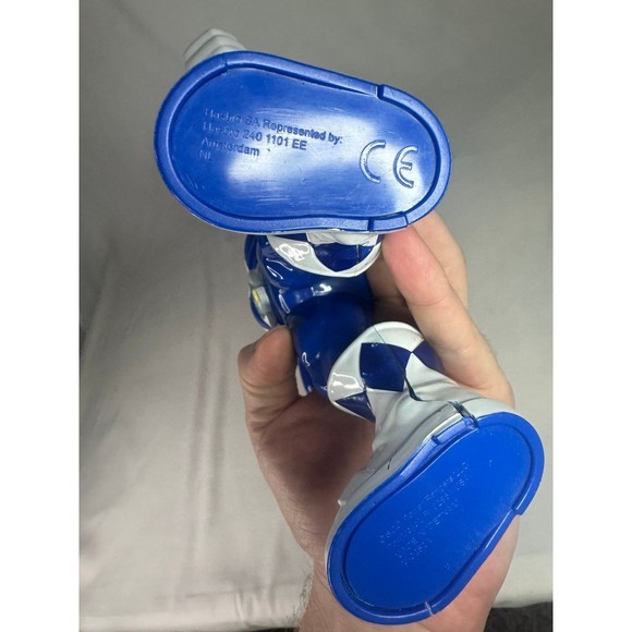 Playskool Heroes Mega Mighties Power Rangers Blue Ranger 10-inch Figure Billy - Picture 4 of 5